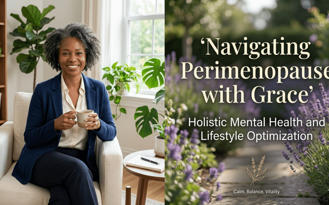 Navigating Perimenopause with Grace: Holistic Mental Health and Lifestyle Optimization